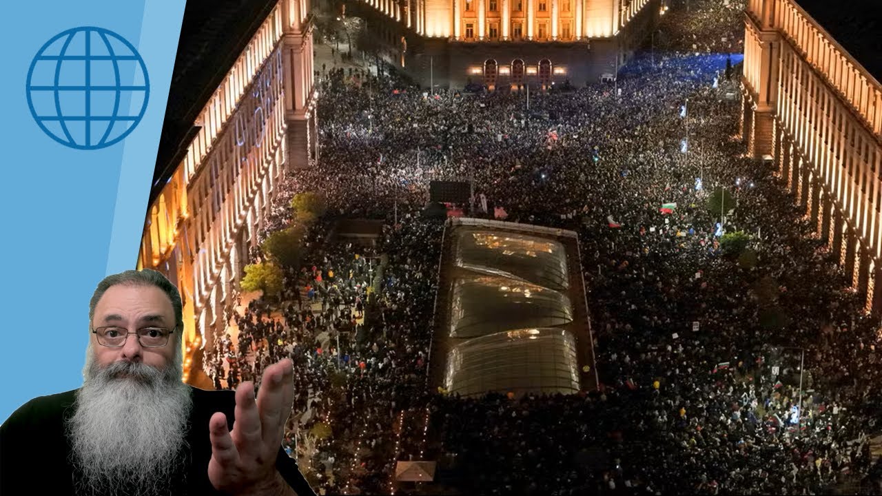 PROTESTOS da GERAÇÃO Z, mas PACÍFICOS, DERRUBAM GOVERNO na BULGÁRIA: QUANDO a MODA vai CHEGAR AQUI?