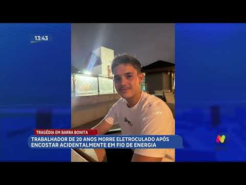 Jovem de 20 anos morre eletrocutado em Barra Bonita