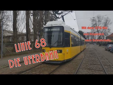 Linie 68 - Entlang der Uferbahn (60FPS)