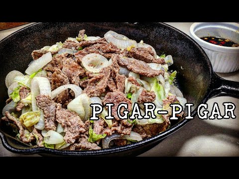 PIGAR-PIGAR | STIR FRIED BEEF STRIPS WITH VEGETABLES
