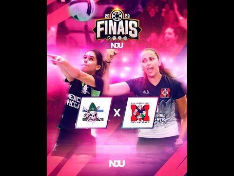 FINAIS NDU - Vôlei Feminino Série A: Medicina PUC Campinas x Engenhara Mackenzie