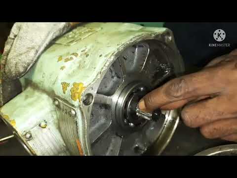 CHAUVIN TIDE  VANE REMOVAL   STARTING AIR MOTOR INGERSOLL RAND  STARTER