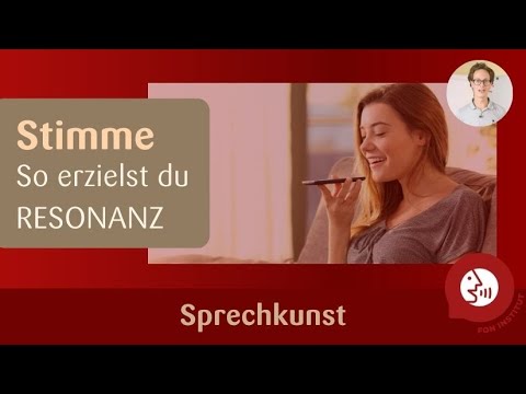 Stimmtraining - Resonanz