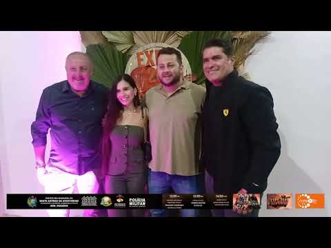 ABERTURA DA FESTA AGROPECUÁRIA DE SANTO ANTÔNIO DO AVENTUREIRO CONBERTURA DA CONEXÃO TV