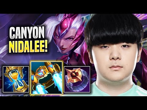 CANYON IS SO CLEAN WITH NIDALEE! - DK Canyon Plays Nidalee JUNGLE vs Rengar! | Season 2022