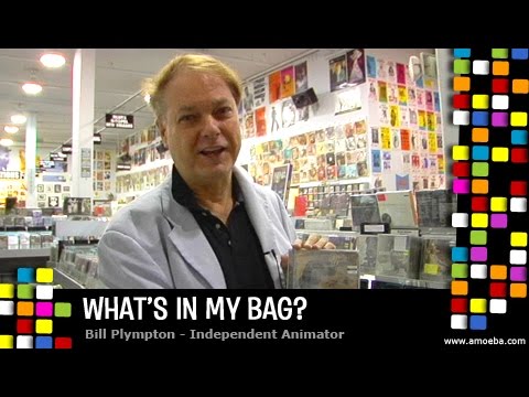 Bill Plympton - What's In My Bag?