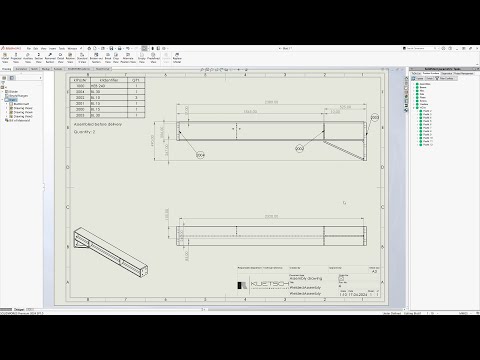 Perfect shop drawings in SOLIDWORKS with new SolidSteel parametric Drawing Assistant