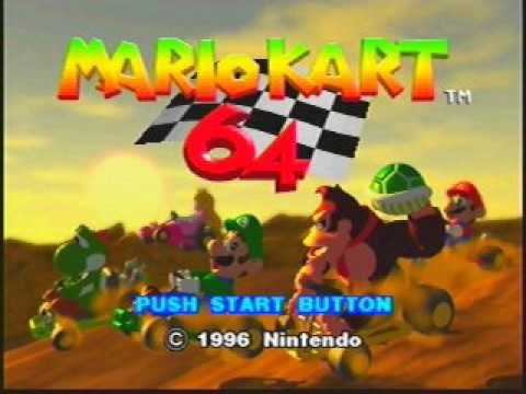 mario kart 64 music:staff roll