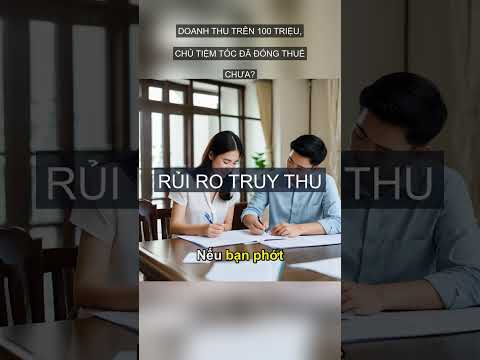 [Cảnh báo] Doanh thu tren 100 trieu chu tiem toc da dong #Shorts