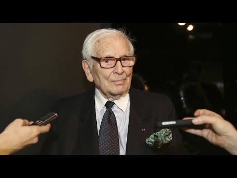 French fashion designer Pierre Cardin dies