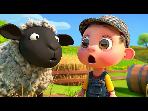 Baa Baa Black Sheep Song & Helping Grandpa Take Care the Farm | Pipokiki Nursery Rhymes & Kids Song