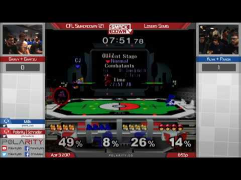 CFL Smackdown 121 Melee - Gravy + Gahtzu vs Kuya + Panda - Doubles Losers Semis