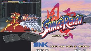 Savage Reign Neo Geo - C&M Playthrough