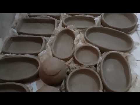Produção de panelas de barro, sitio Rodrigues, Belo Jardim, Pernambuco.