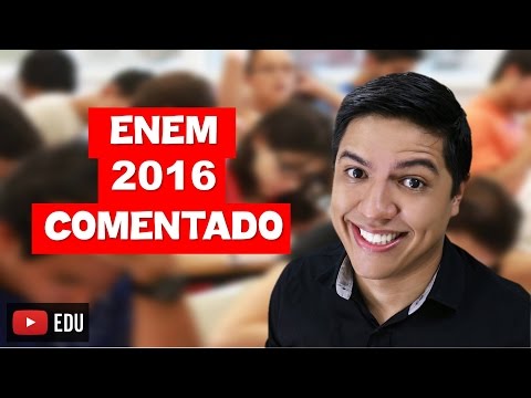 ENEM 2016 - DETAILED RESOLUTION OF THE BIOLOGY TEST - Prof. Kennedy Ramos