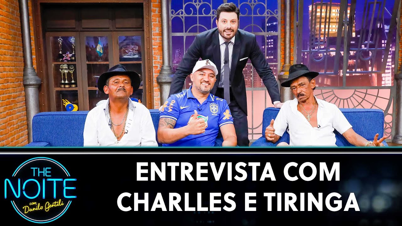 Entrevista com Charlles e Tiringa | The Noite (14/04/22)