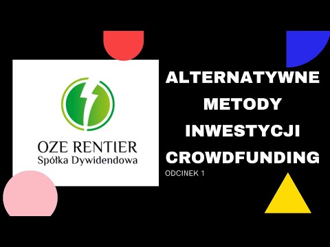 , title : 'Crowdfunding, czyli inwestycja w startup - OZE Rentier spółka dywidendowa (Tomasz Zieliński)'