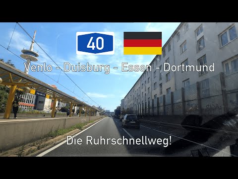 2021-25 A40 Venlo - Duisburg - Essen - Dortmund