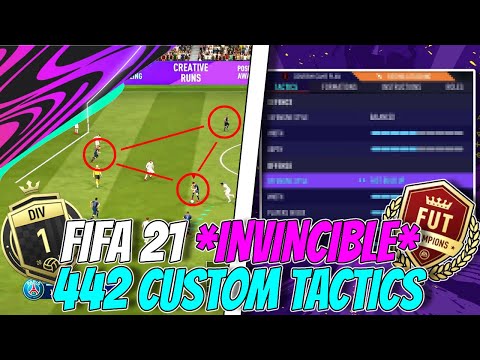 WHY 442 IS THE BEST *META* BALANCED FORMATION TO WIN MORE GAMES! (TACTICS) - FUT 21