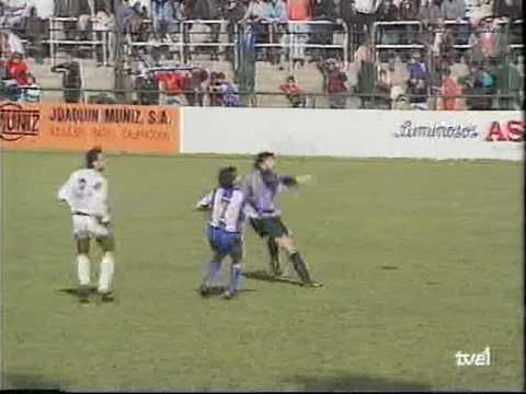 Real Avilés 5-0 Xerez (28/04/1991)
