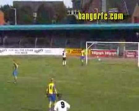 Incredible Football Miss - Bangor v Ballymoney