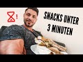 Perfekte Snacks für Bodybuilder | schnell & einfach