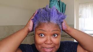 AG SILVER PURPLE SHAMPOO AND MASK ON GRAY NATURAL HAIR | You can use this for YELLOWING Gray Hair