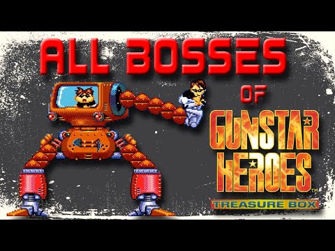 Gunstar Heroes Treasure Box -PS2: All Bosses