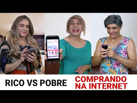 Rich vs Poor - Shopping Online