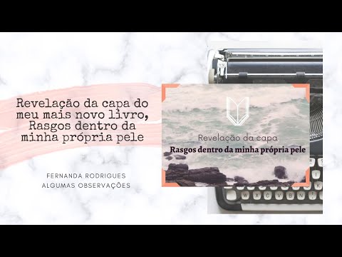 Revelação de capa: Rasgos Dentro da Minha Própria Pele 💜 | Algumas Observações