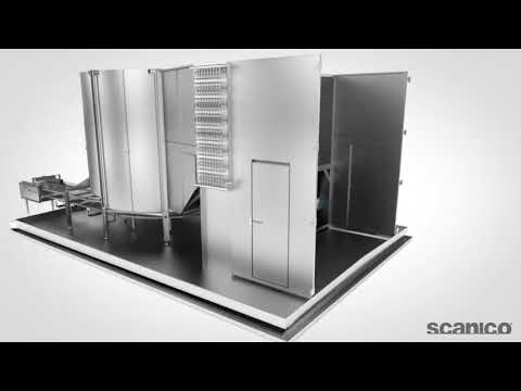 Single Stacking Spiral Freezer