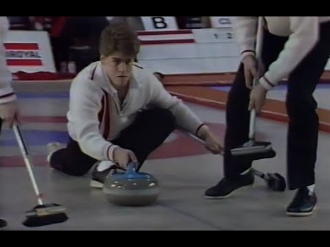 1985 World Junior Men's Curling Championship Final  - Ursel vs Saager (Ends 4-5,9-11)
