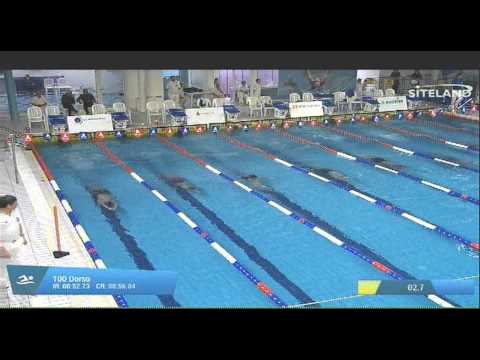 Finale dei 100 Dorso Juniores Maschi - 17 Memorial Chiara Giavi