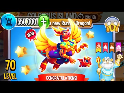 Dragon City: Bastet Goddess Dragon, plus all Egyptian Tower Island | Completed 2020 😱