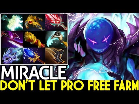 Miracle- [Arc Warden] Don't Let Pro Free Farm Full Slotted 1000 GPM 7.22 Dota 2