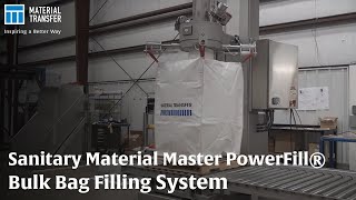 Sanitary Material Master PowerFill® Bulk Bag Filling System