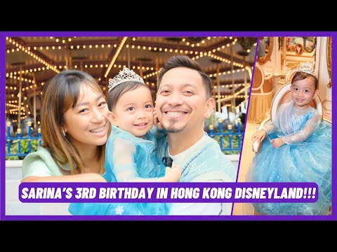 SARINA'S 3RD BIRTHDAY AT HONG KONG DISNEYLAND BY JHONG HILARIO
