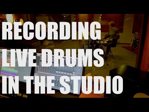Recording Live Drums in the Studio - Mixbus