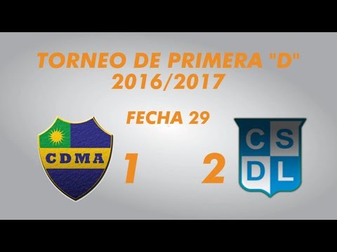 Primera "D" 2016/2017 - Fecha 29 - Alem 1 Liniers 2
