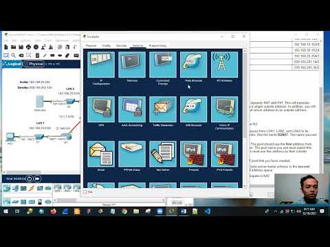 6.8.1 Packet Tracer - Configure Nat For IPv4