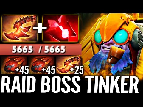 🔥 2x Heart + Overwhelming Blink WTF RAID BOSS Tinker MID — 15.000 Gold Comeback 1 Carry 5 Dota 2 Pro