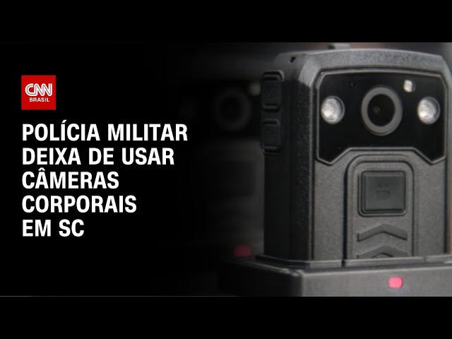 Polícia Militar deixa de usar câmeras corporais em SC | LIVE CNN