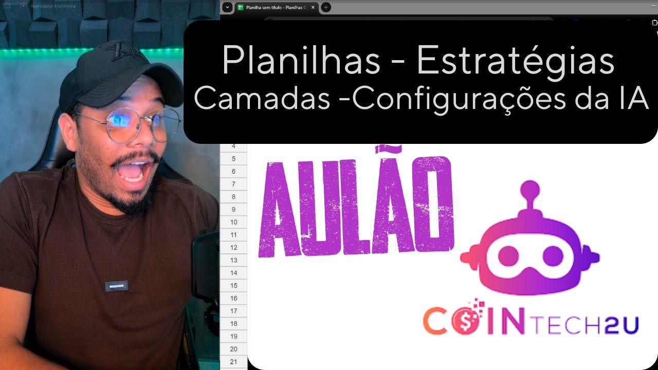 COINTECH2U AULÃO ESTRATEGIAS, PLANILHAS E CONFIGURAÇÕES DA FERRAMENTA DE IA ( 4 ANOS DE TESTE )