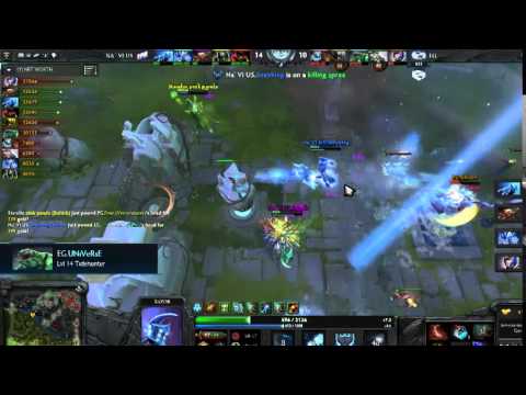 DOTA 2 Evil Geniuses smashes Natus Vincere US - Game1, Star Ladder Season X, 2014, Sep 23