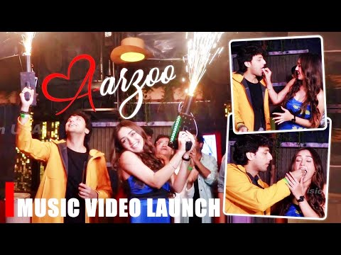 EXCLUSIVE! 'Aarzoo' Music Video Launch With Tanya Sharma & Kinshuk Vaidya | Cake Cutting With Team