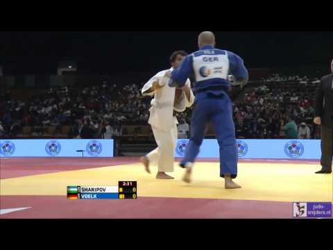 Judo 2013 Grand Prix Abu Dhabi: Sharipov (UZB) - Voelk (GER) [-73kg] bronze
