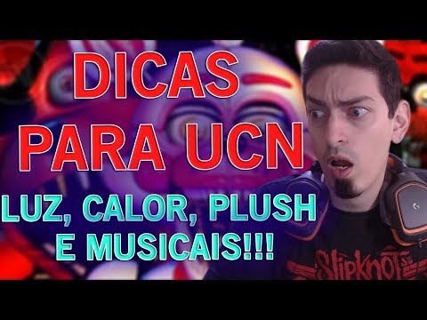 COMO PASSAR A ULTIMATE CUSTOM NIGHT - LUZ, CALOR, PLUSH e MUSICAIS #5 (UCN) #3 - FNAF UCN - MRGUINAS