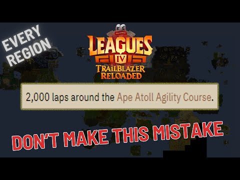 Leagues 4 Ultimate trailblazer reloaded guide - The good & bad in every region