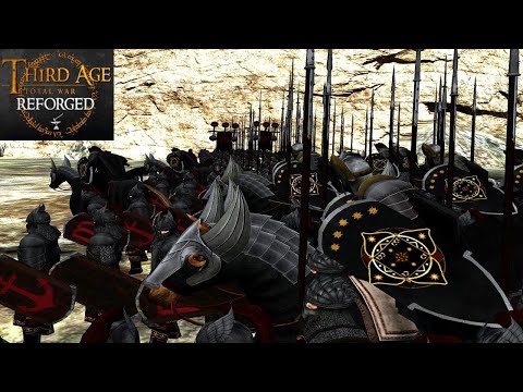 15000 ORCS DESCEND ON BAROMIR (Siege Battle) - Third Age: Total War (Reforged)