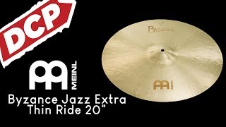 Video thumbnail for Meinl Byzance Jazz Extra Thin Ride Cymbal 20" 1609 grams B20JETR by Drum Center of Portsmouth